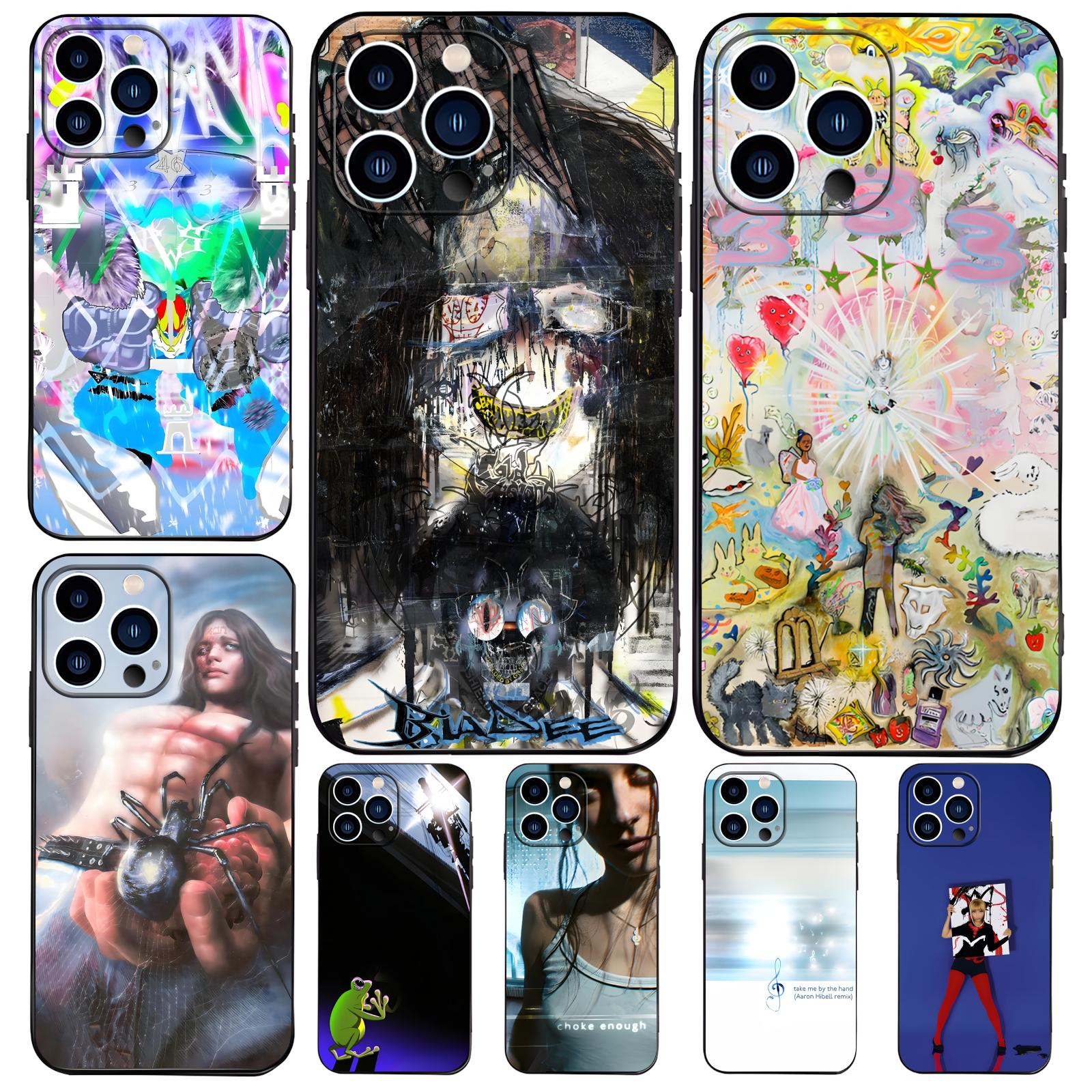Phone Cases Iphone 13 - Müzik Albümleri B-Bladee 333 Telefon Kılıfı