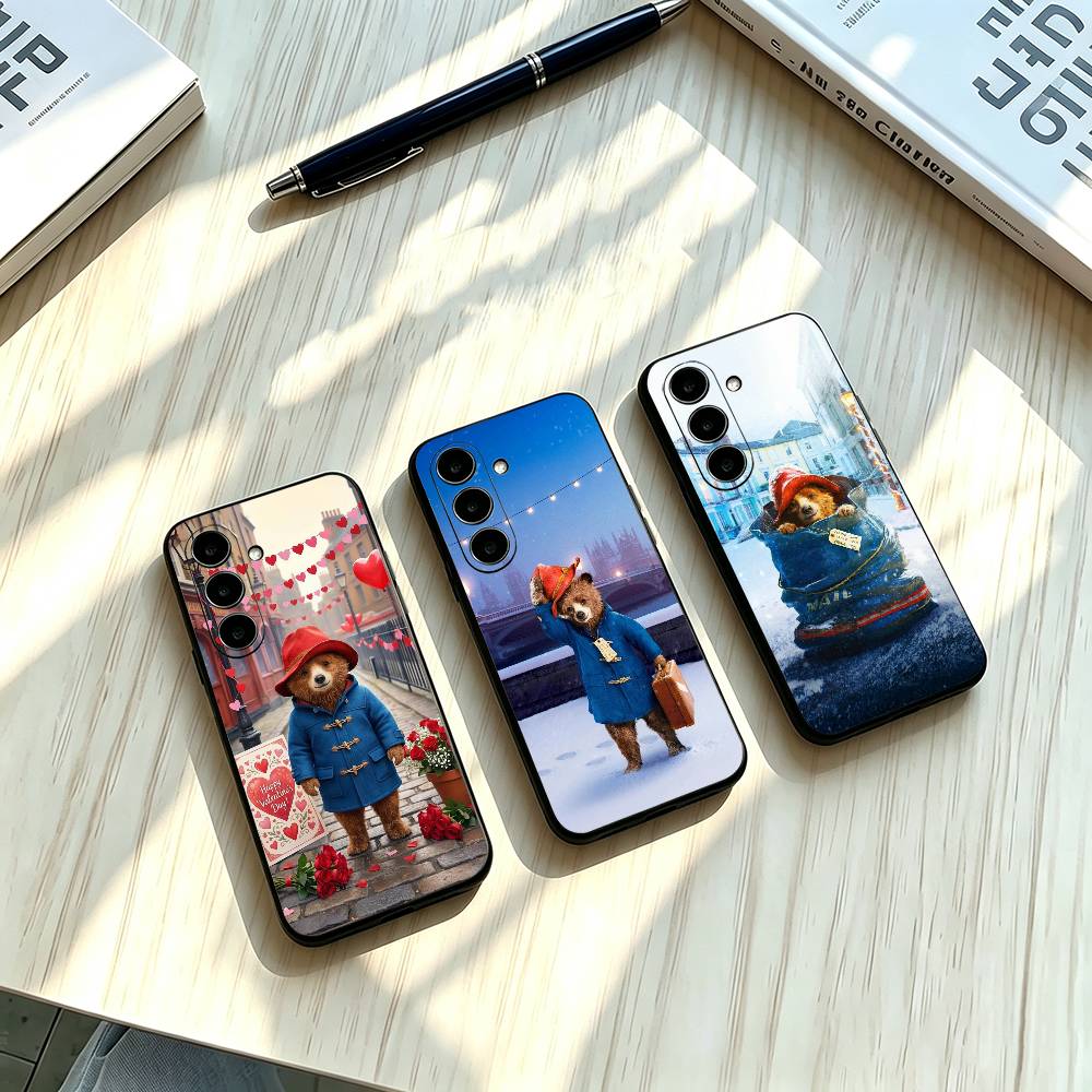 Phone Cases London - Şirin Londra Ayı Desenli P-PaaddingS Temel