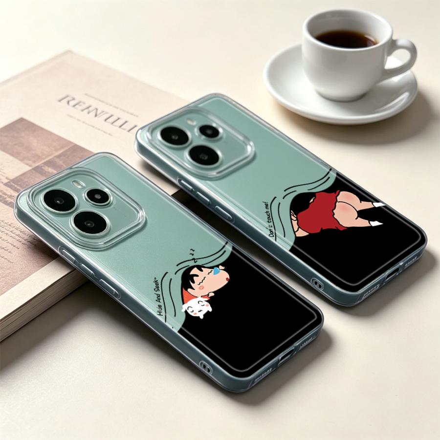 Phone Cases Xiaomi 15 - Karikatür Shin-ChanS Yumuşak Telefon Kılıfı Xiaomi