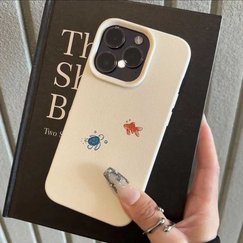 Phone Cases Xr Iphone - INS Kaplumbağa Desenli, Altın Balığı Rengi,