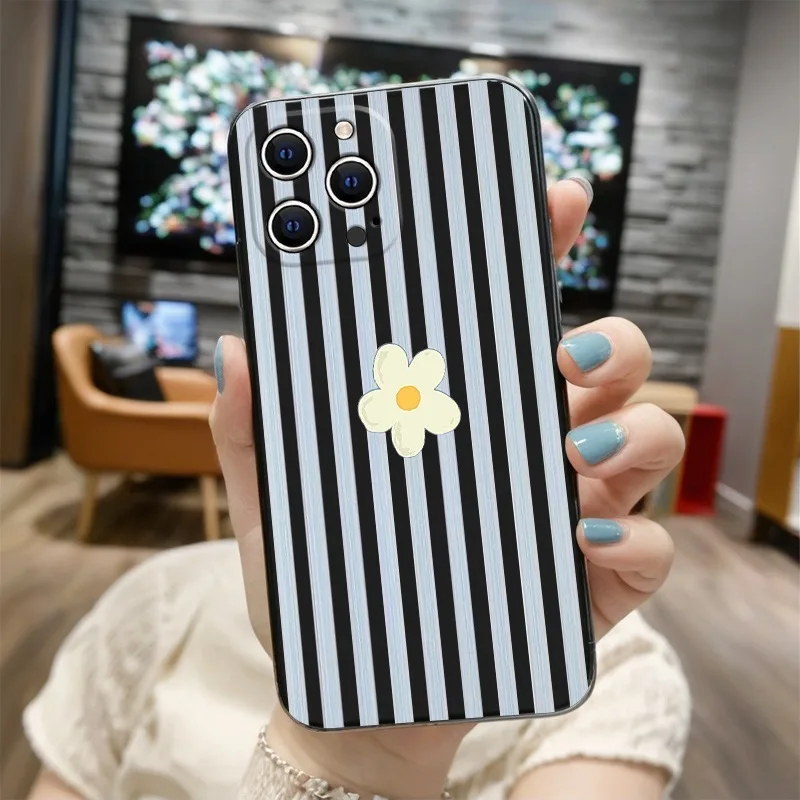 Çizgili Çiçek Desenli Kore Tar - Phone Cases Xr Iphone incelemesi ve fiyatı