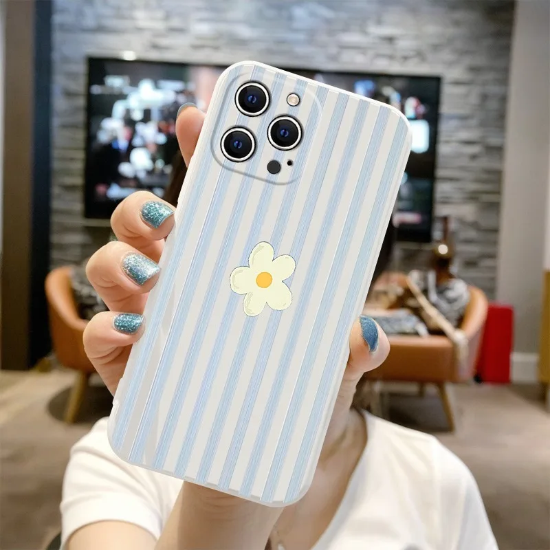 Çizgili Çiçek Desenli Kore Tar - Phone Cases Xr Iphone incelemesi ve fiyatı