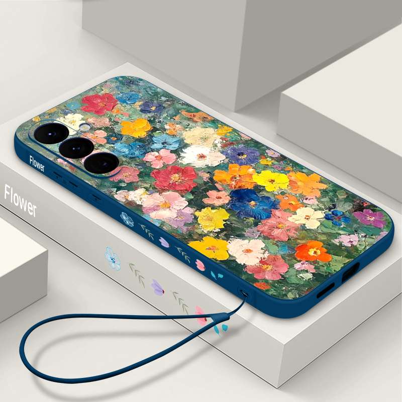 Yaratıcı Çiçekli Kordonlu Tele - Phone Cases Galaxy A16 5G incelemesi ve fiyatı
