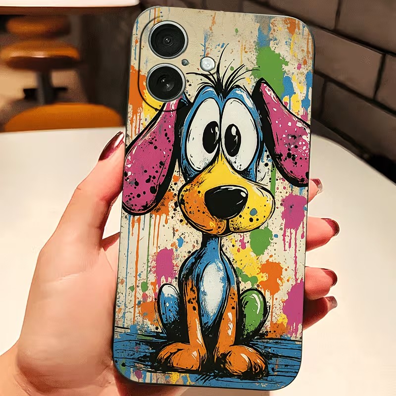 Graffiti Renkli Köpek Yavrusu  - Phone Cases Xr Iphone incelemesi ve fiyatı