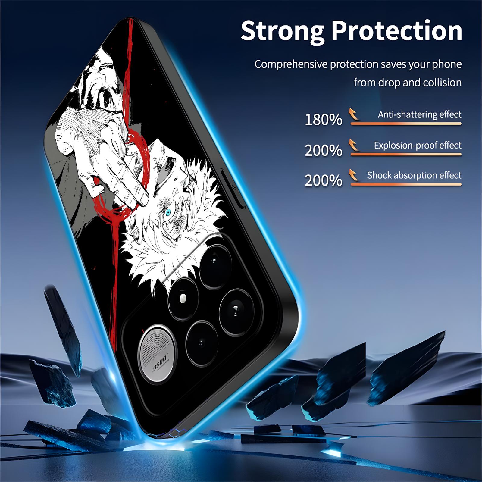Xiaomi POCO M8 M7 M6 X8 X7 X6  - Phone Cases Jujutsu Kaisen incelemesi ve fiyatı