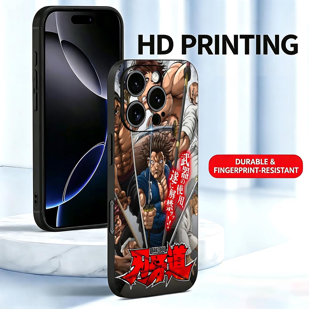 Sıcak Anime Baki-Dou Telefon K - Phone Cases Xr Iphone incelemesi ve fiyatı