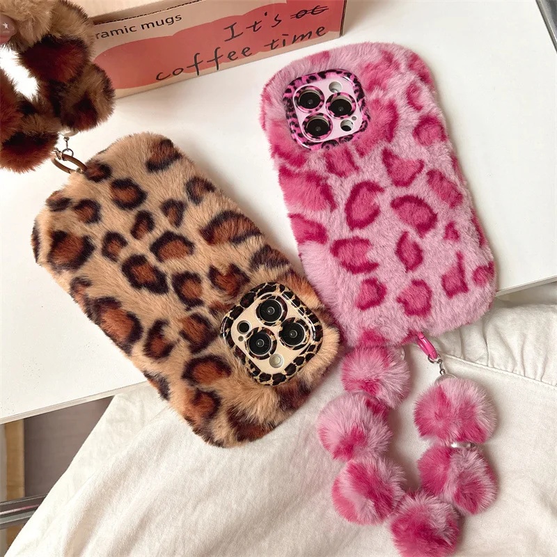 Moda Leopar Desenli Tüylü Pelu - Phone Cases Iphone 13 incelemesi ve fiyatı