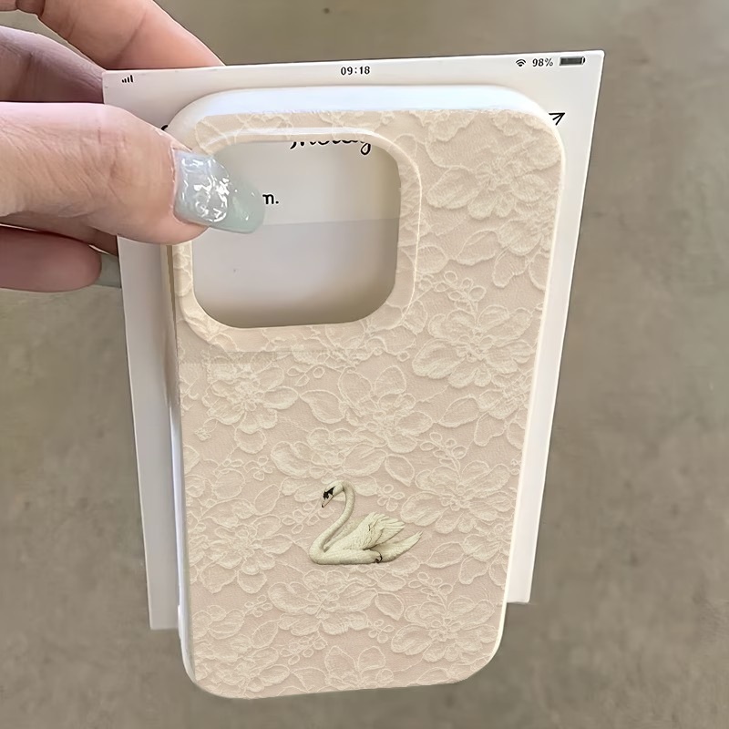 Dantel Kuğu Desenli Lychee Dok - Phone Cases Iphone 13 incelemesi ve fiyatı